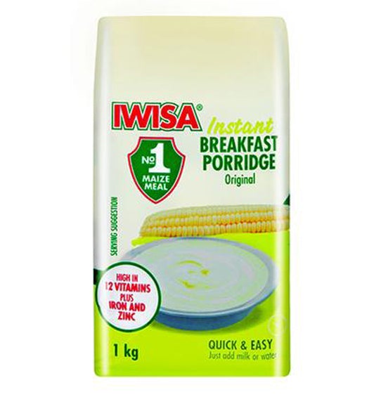 MASIwisa Porridge Original 1kg Box of 10-Fd