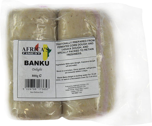 MASAfrica's Finest Banku 800g Box of 12-Fd
