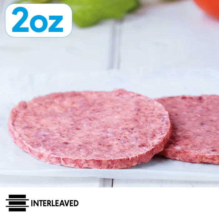 Signature Halal Beef Burgers (2oz) 48 x 56g-Food