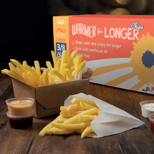 Super Crisp Warmer for Longer 3/8 Chips 4x2.27kg
