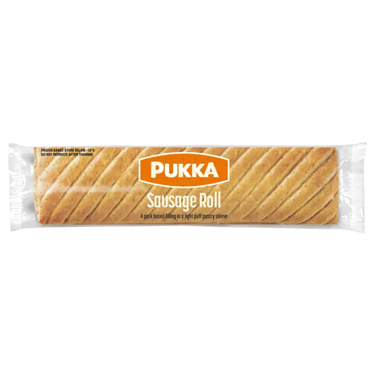 MASPukka Wrapped Cooked Sausage Rolls-1x12-Food