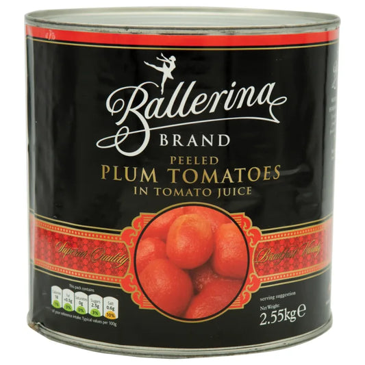 MASBallerina Spanish Peeled Plum Tomatoes-6x2.5kg-Food