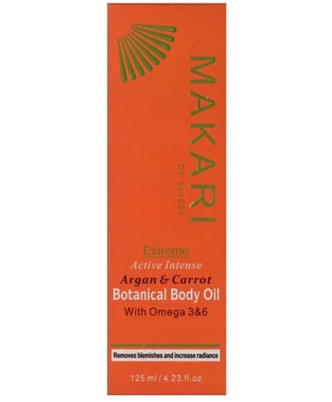 Extreme Active Intense Argan And Carrot Botanical Body Oil