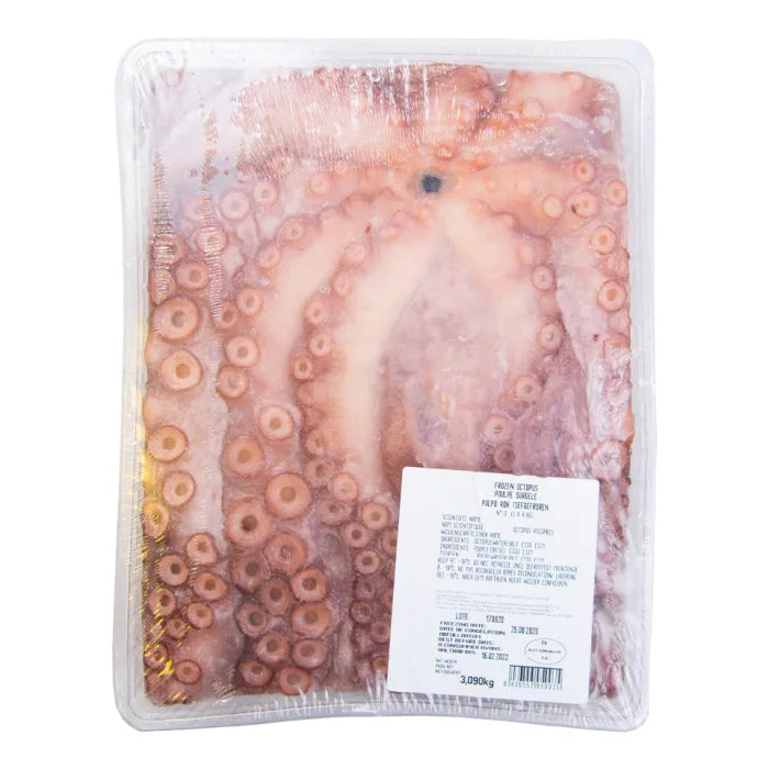 MASPortuguese IQF Octopus Clean Whole (size 3-4kg)- 1x14kg-Food