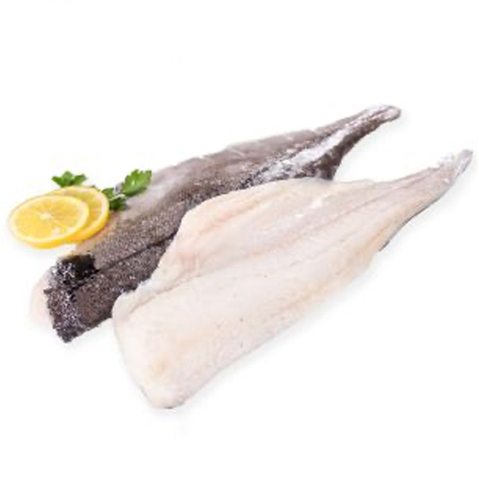 MASMSC Atlantic IQF Skin-on Boneless Haddock Fillets (10-12oz) 1x12-Food