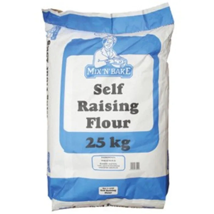 MASMix`N` Bake Self Raising Flour 1 x 25kg-Food