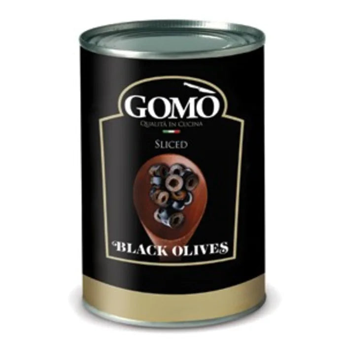MASGomo Sliced Black Olives-1x4.15kg-Food