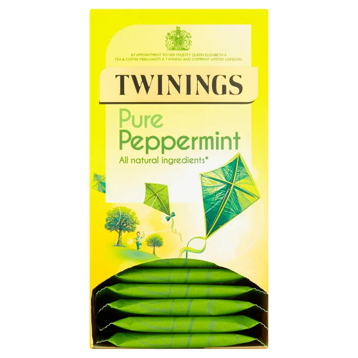 Twinings Pure Peppermint Enveloped Tea Bags 1pc x 20-Food