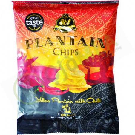 MASOlu Olu Plantain Chips Chilli 60g-Fd