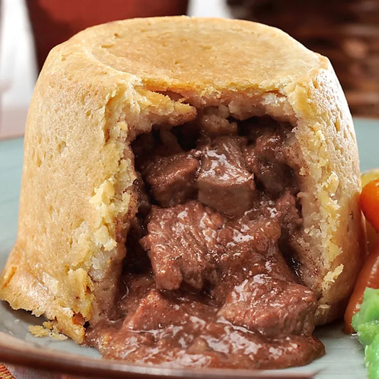 The Great British Steak & Kidney Puddings-6x370g-Food