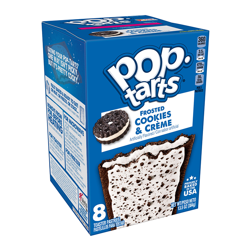 Pop Tarts Cookies and amp Cream 8pz 384g