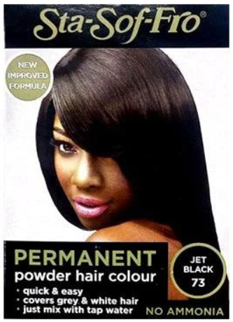 MASSta-Sof-Fro Permanent Powder Dye Jet Black-Food