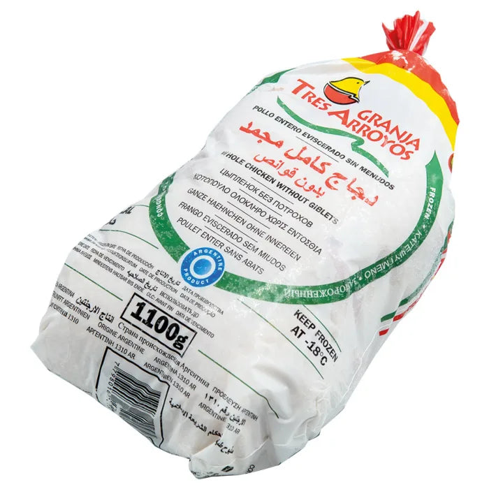MASGTA IQF Halal Raw Whole Griller Chickens-10x1.1kg-Food