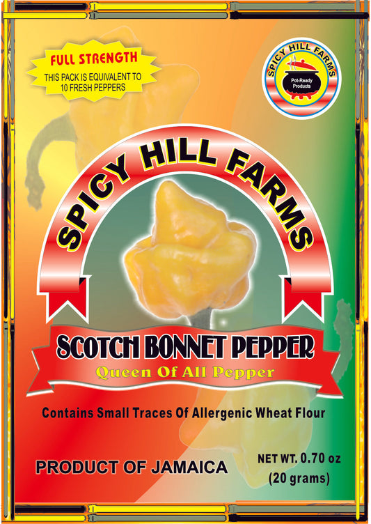 MASSpicy Hill Farms Scotch Bonnet Pepper 25g-Fd