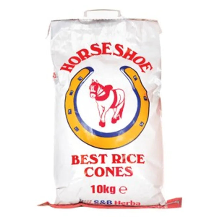 MASHorseshoe Best Rice Cones 10kg-Food Rice Cones Asetena Pa 