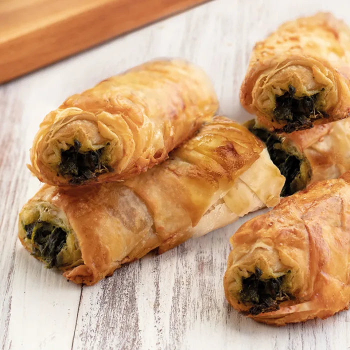 MASLetsdough Mini Pastry Rolls with Spinach & Cheese (12 Pieces) 1x500g-Food