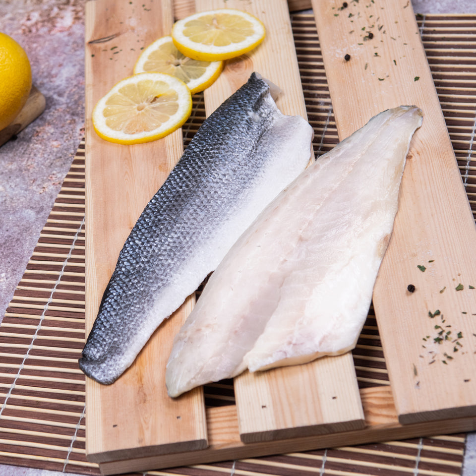 MASAquafish IQF Sea Bass Fillets (180-220g)-1x1kg-Food