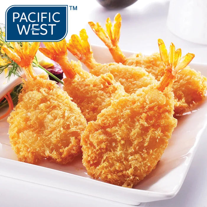 MASPacific West Breaded Butterfly King Prawns 1x500g-Food