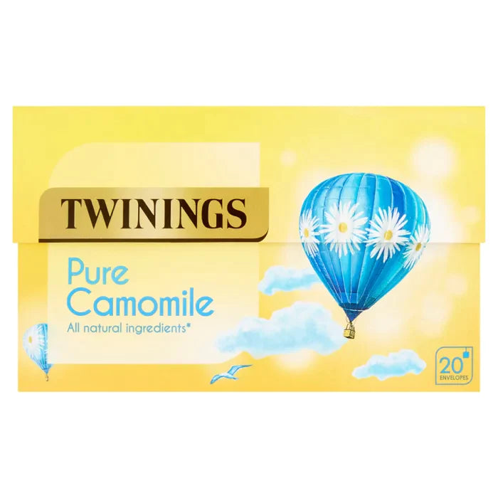 Twinings Pure Camomile Enveloped Tea Bags 1pc x 20-Food