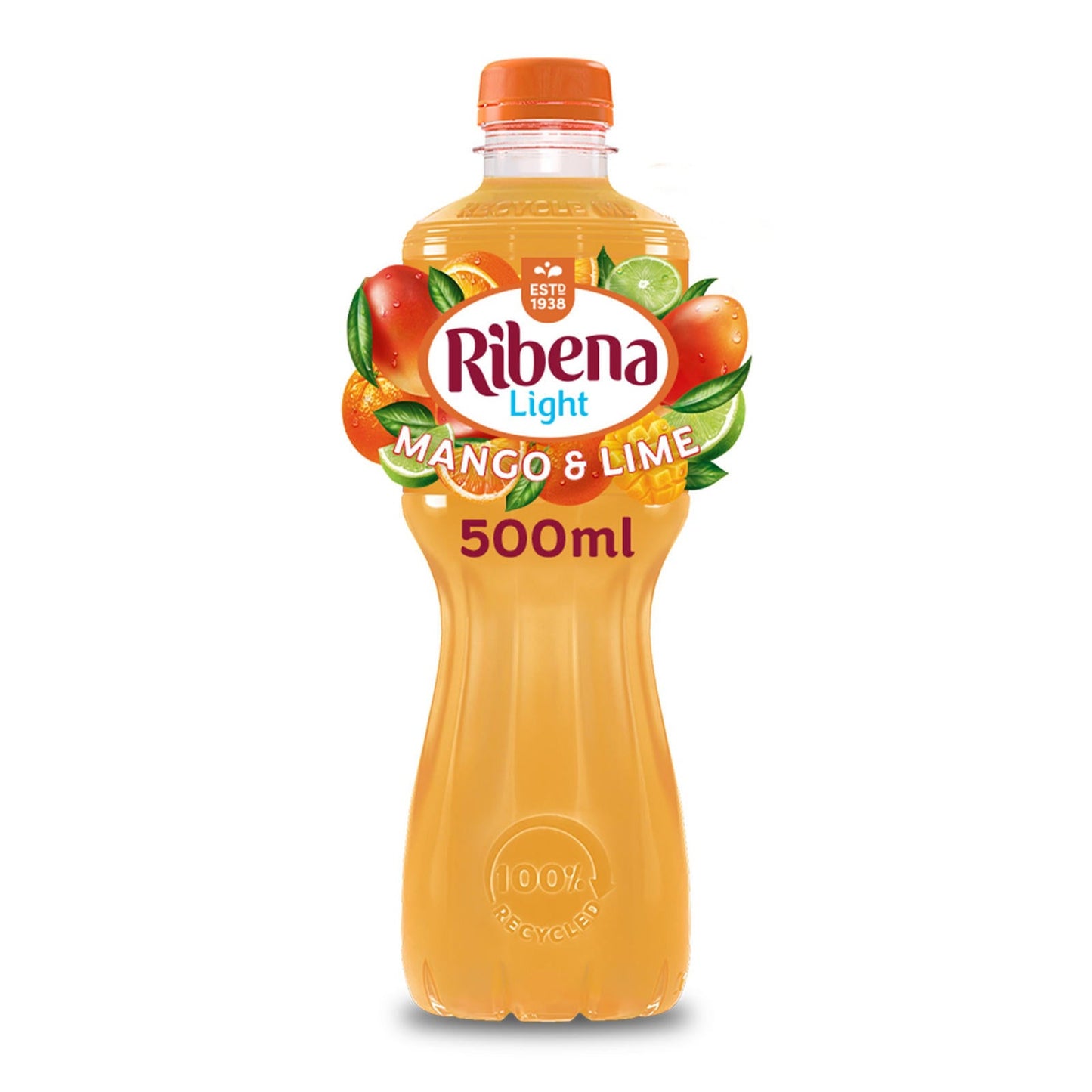 Ribena Mango and Lime Juice Drink No Added Sugar 500ml-Food