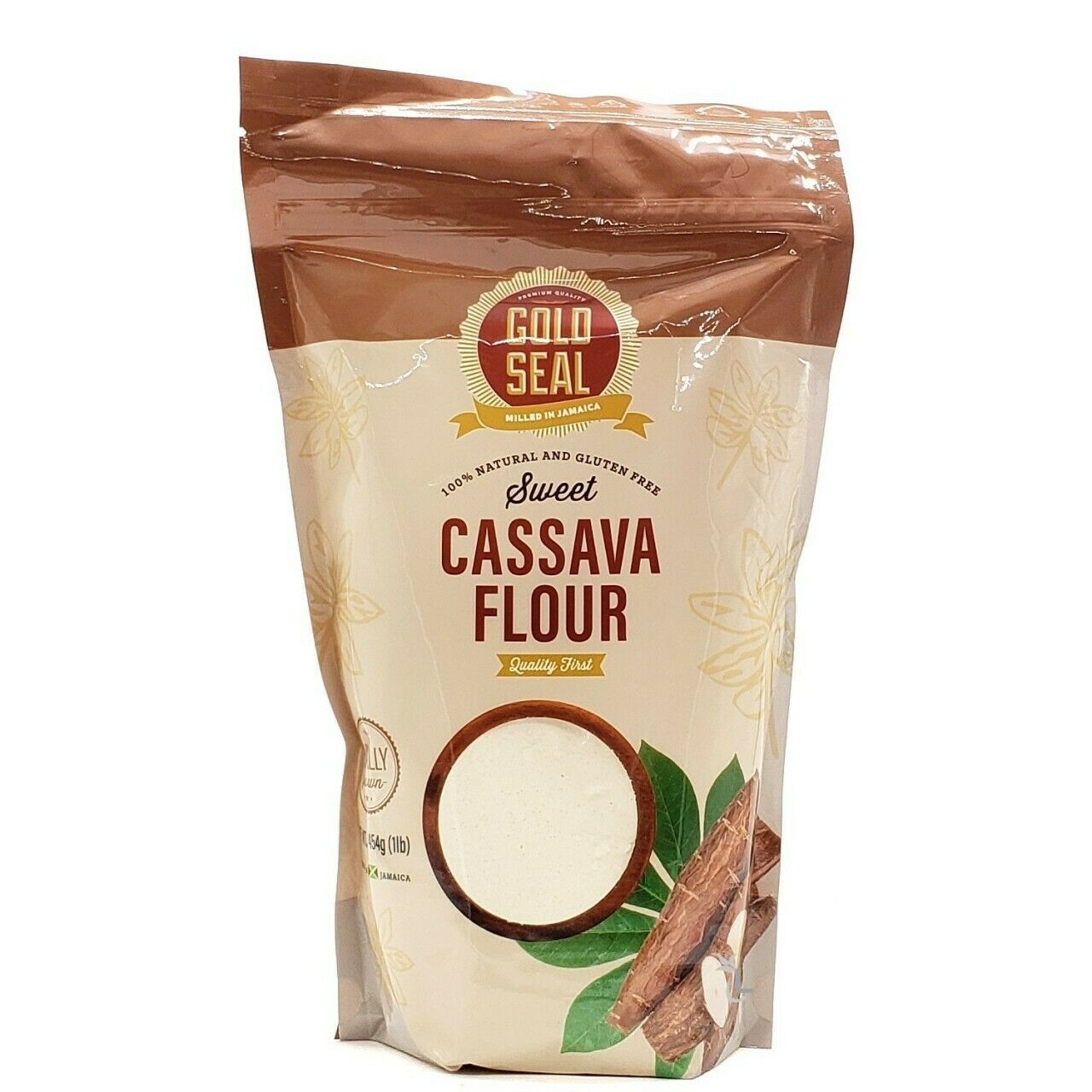 MASGold Seal Jamaican Sweet Cassava Flour 454g Box of 6-Fd