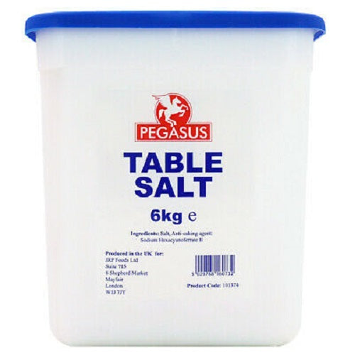 MASPegasus Table Salt Tub 6kg-Fd