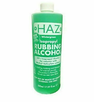 Haz Wintergreen Rubbing Alcohol 50% 500ml