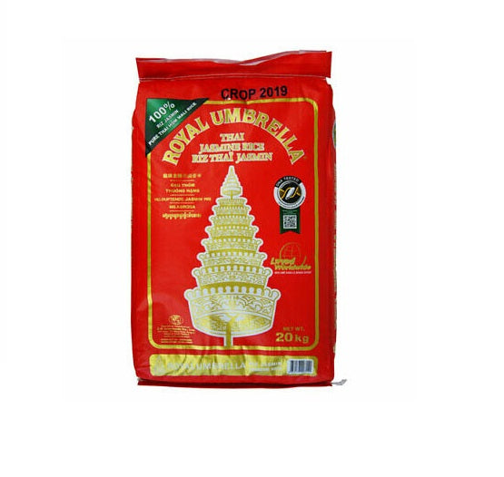 SKRoyal Umbrella Thai Jasmine Rice 20Kg