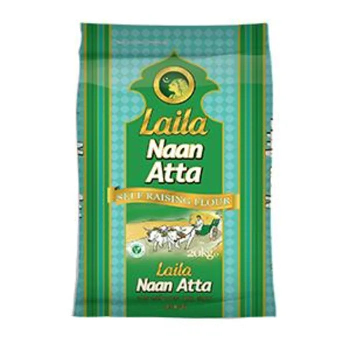 MASLaila Naan Atta Self Raising Flour 1 x 20kg-Food