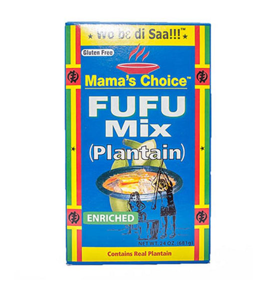 MASMamas Choice Plantain Fufu Mix with Real Plantain 681g-Fd