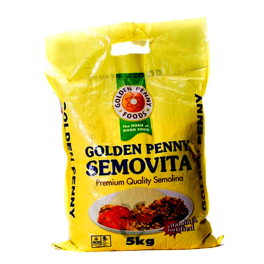 MASGolden Penny Semovita 5kg-Fd African - Fufu Asetena Pa 