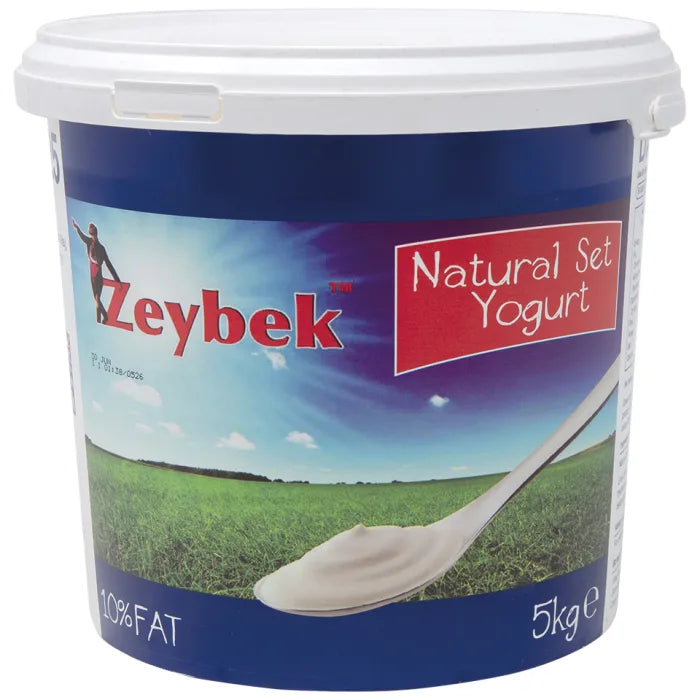 Zeybek Natural Set Yoghurt (10% Fat) 1 x 5kg-Food