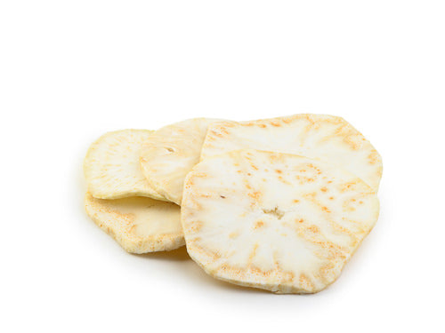 Prepared Celeriac Sliced