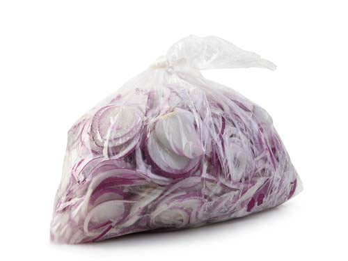 Prepared Sliced Red Onion