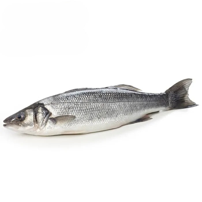 MASAquafish IQF Whole Sea Bass Gilled & Gutted (300-400g)-1x1kg-Food