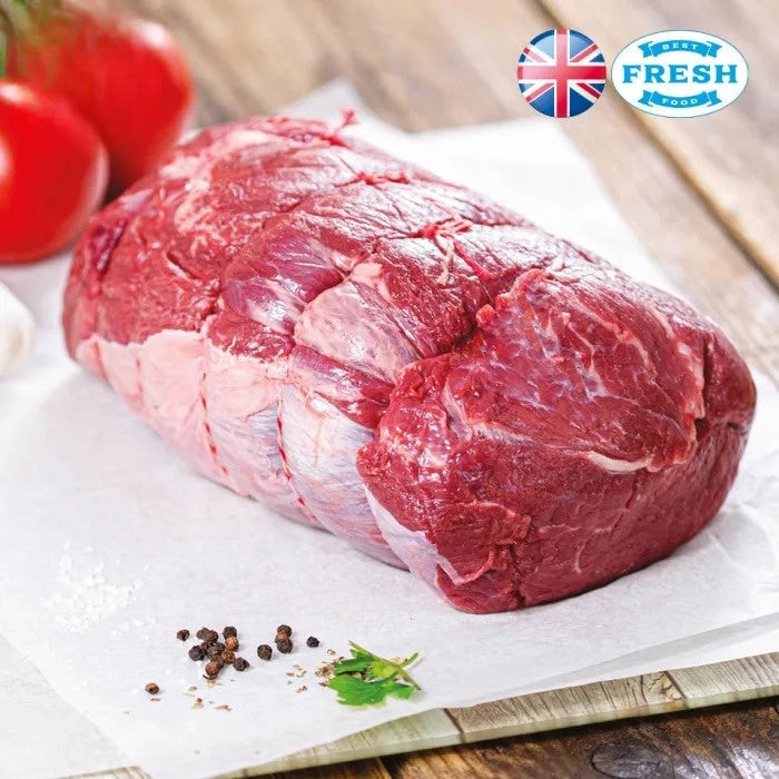 MASFoyle Fresh Roasting Beef Joint (Price Per Kg) Pack Appx. 4kg-Food