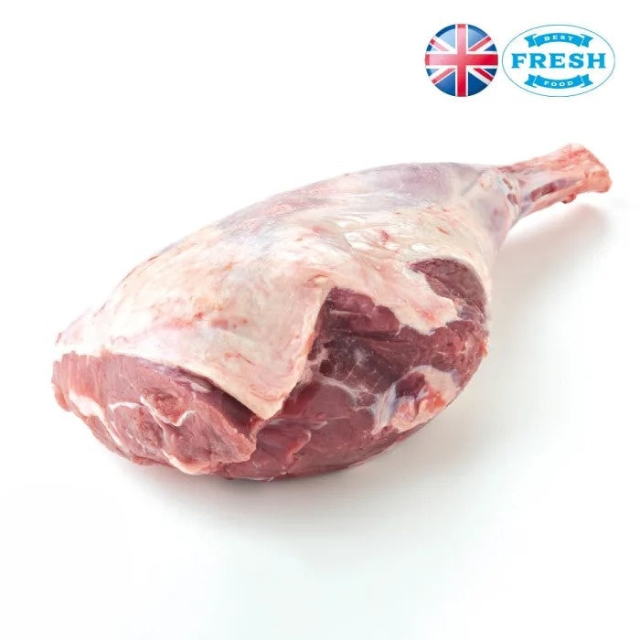 MASFresh UK Halal Whole Leg of Lamb (Price Per Kg) Pack Appx.4 kg-Food