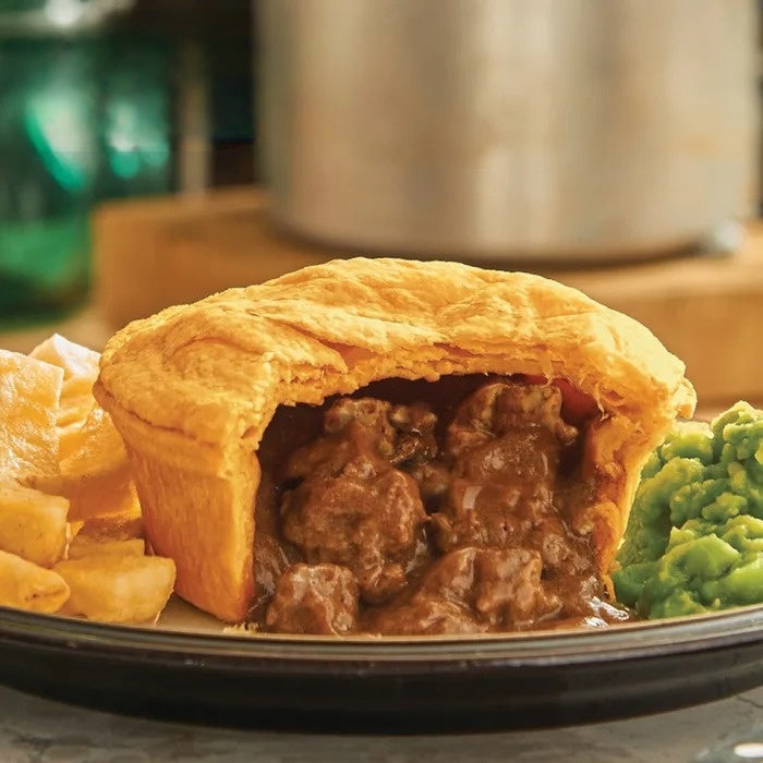 MASPukka Wrapped Cooked Steak & Kidney Pie-1x12-Food