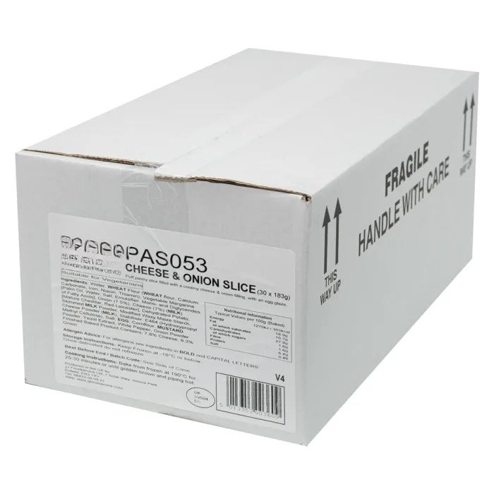 Cheese and Onion Slice-30x180g