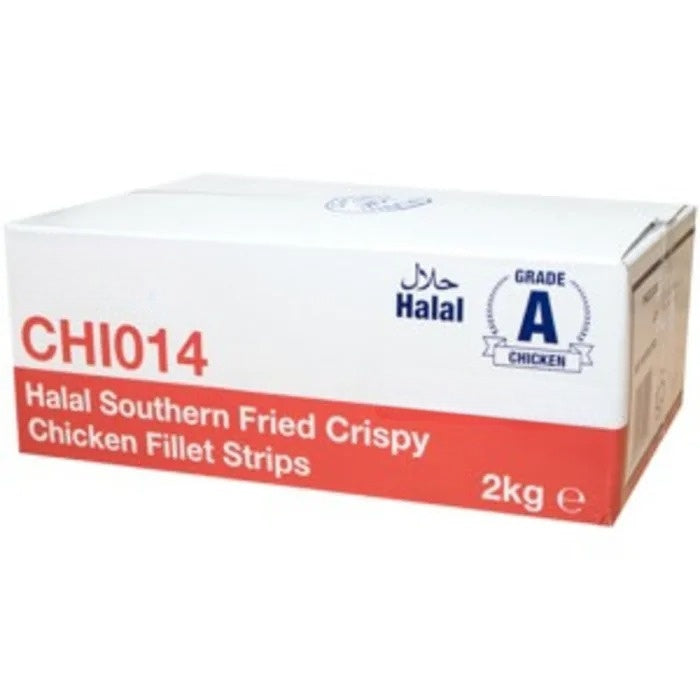 MASHalal Crispy Southern Fried Chicken Strips-2x1kg-Food