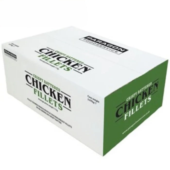 MASParagon Halal Fully Cooked Whole Muscle Battered Chicken Breast Fillets-18x115g-Food