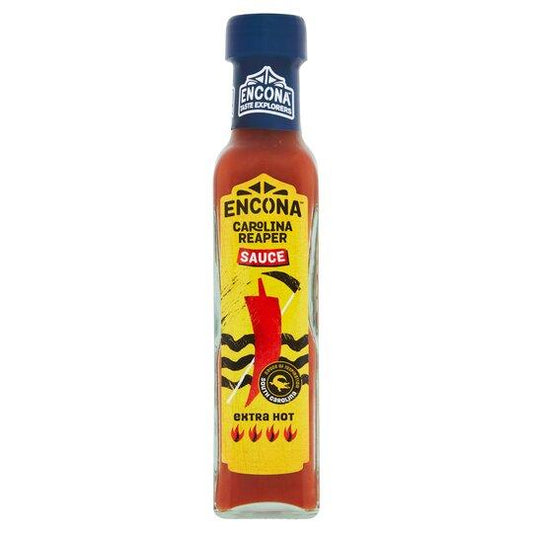 MASEncona Carolina Reaper Hot Sauce 142ml Box of 6-Fd Sauces Asetena Pa 
