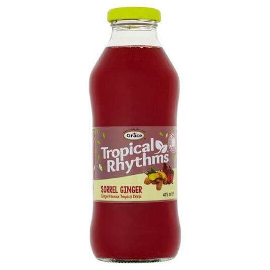 MASGrace Tropical Rhythms Sorrel Ginger 475ml Case of 12-Fd