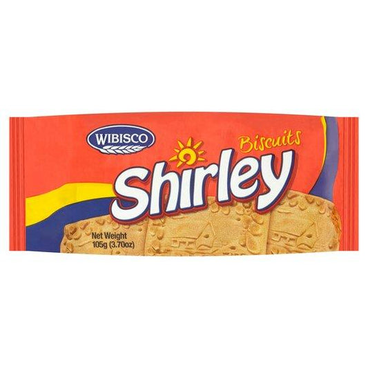 Wibisco Shirley Biscuits 100g Box of 12-Fd Snacks - Caribbean Asetena Pa 