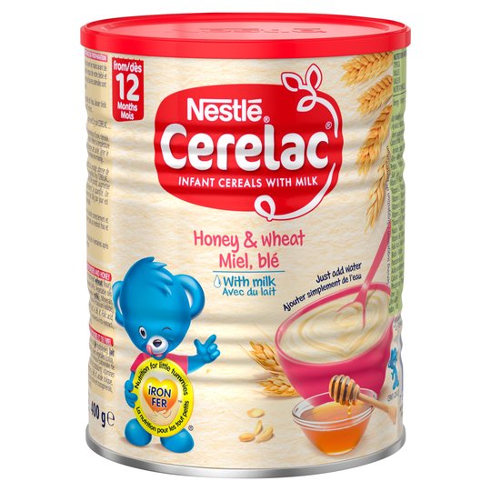 SKNestle Cerelac Honey and Wheat Baby Food 12 Months 400g