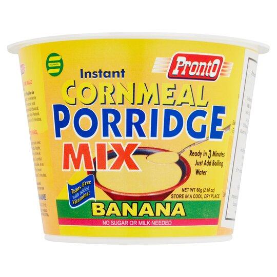 MASPronto Instant Banana Porridge 60g box of 12-Fd