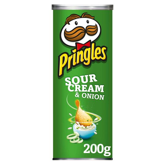 SKPringles Sour Cream and Onion 200g