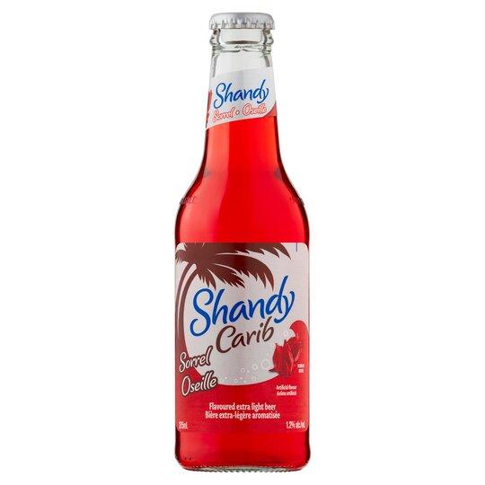 Shandy Carib Sorrel Trinidad 275ml Box of 24