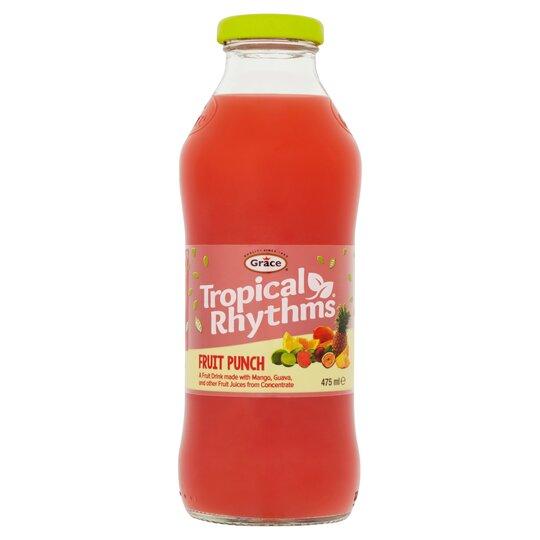 Grace Tropical Rhythms Fruit Punch 475ml Case of 12