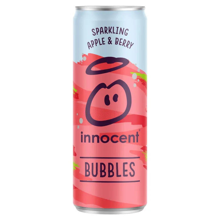 MASInnocent Bubbles Apple & Berry 12 x 330ml-Food